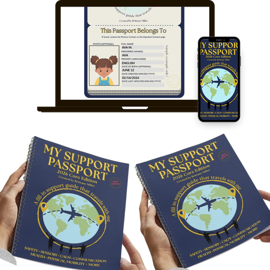 My Support Passport — Core (Support Team Bundle: 2 Printed Preorder + 1 Bonus Digital)