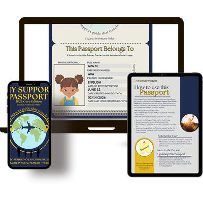 My Support Passport — Core (Digital Only)